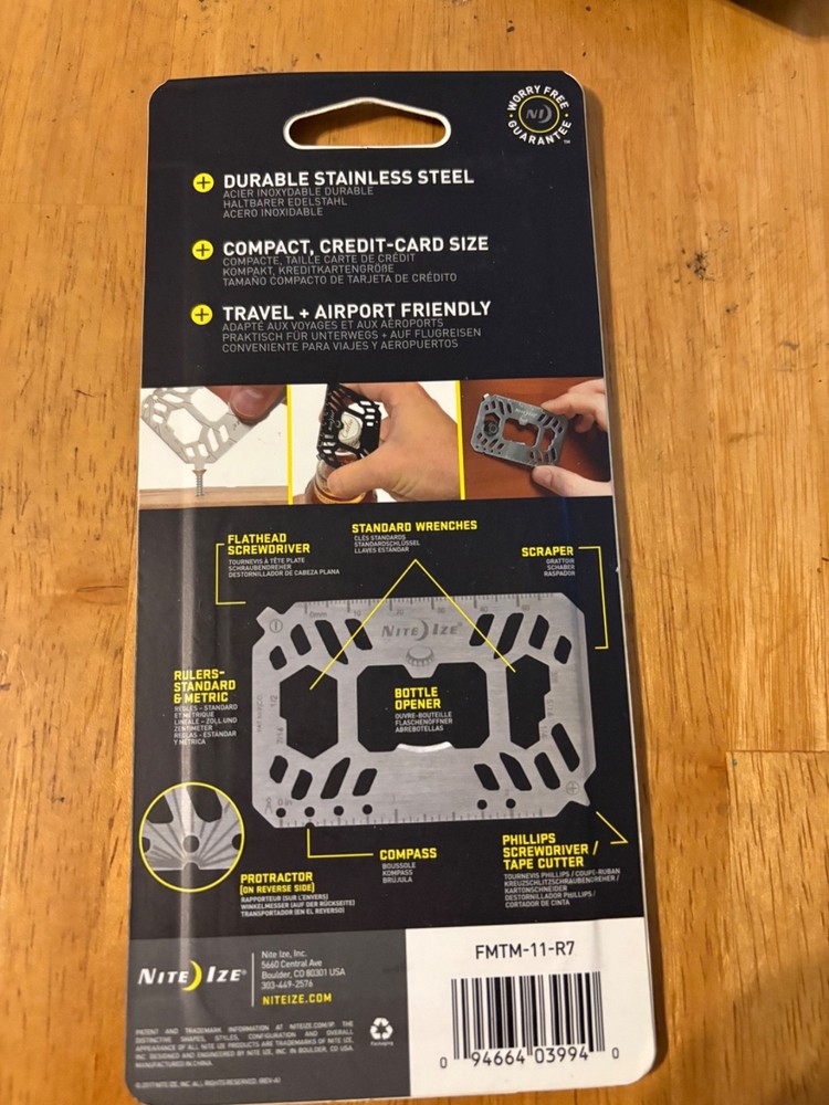 nite ize financial tool