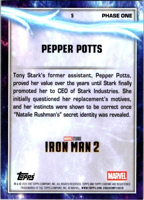 2025 Topps Chrome Marvel Studios - U Pick - Complete Your Set - Base Singles