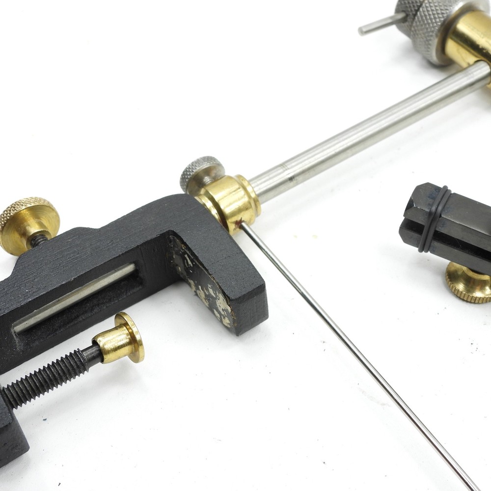 Rotary Fly Tying Vise. Unknown Maker. Made in India.