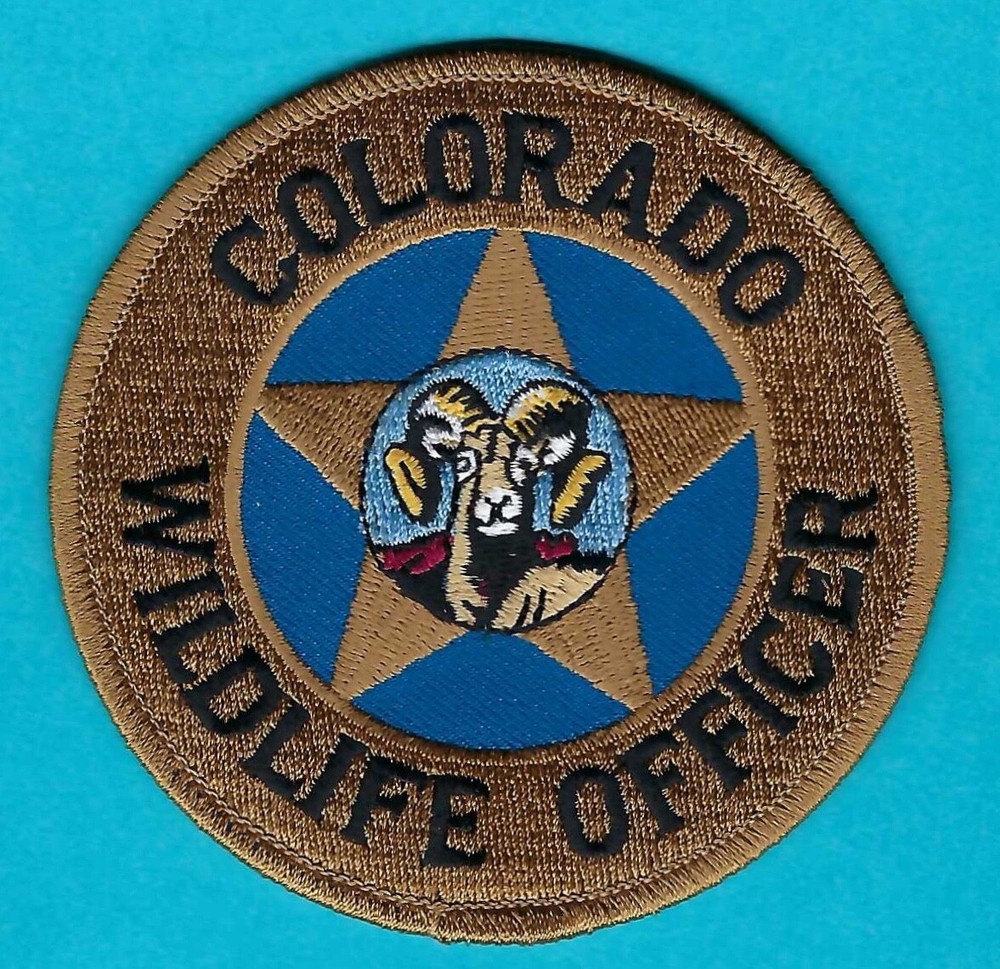 COLORADO PARKS & WILDLIFE ENFORCEMENT OFFICER SHOULDER PATCH