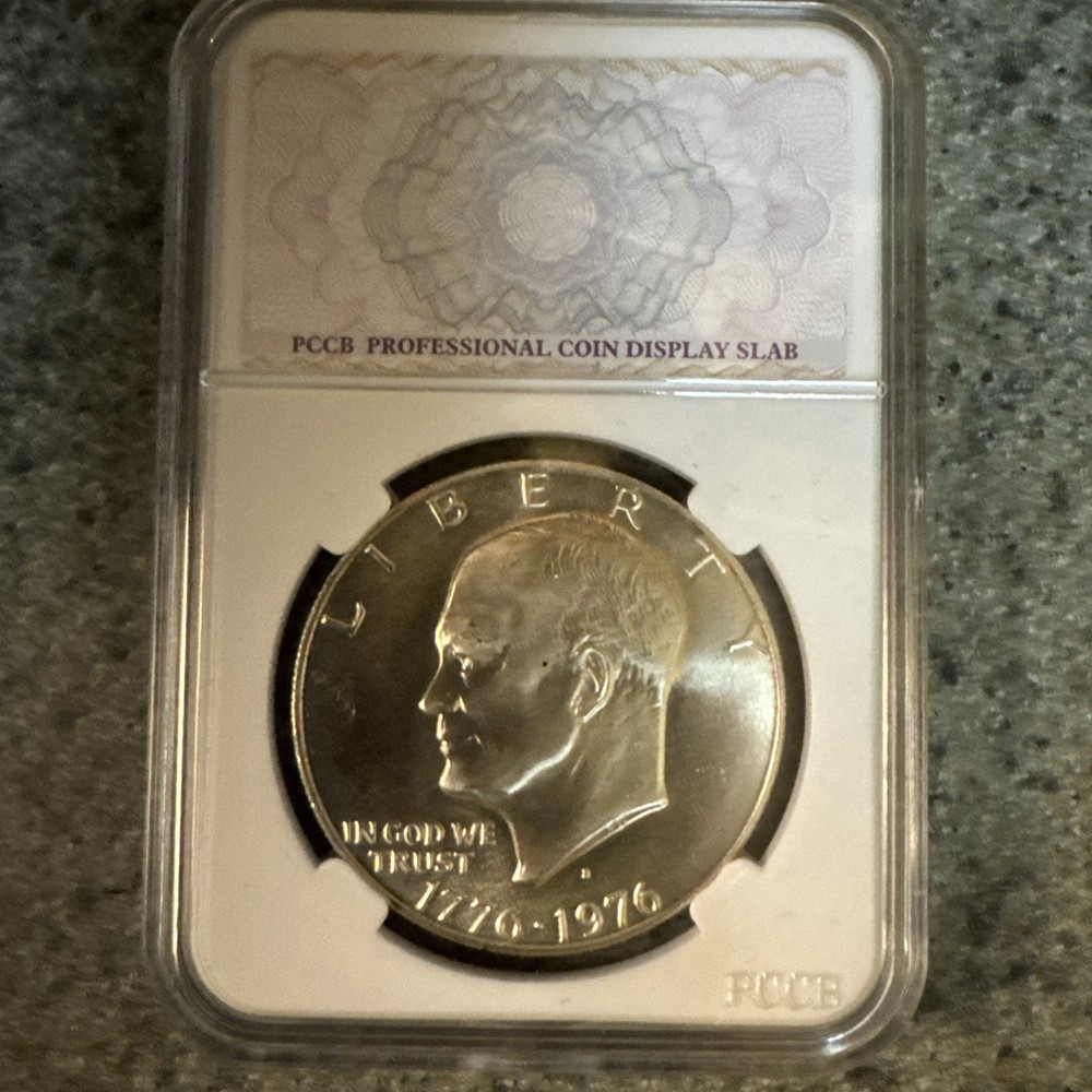 1976 S Bicentennial Eisenhower Silver Dollar
