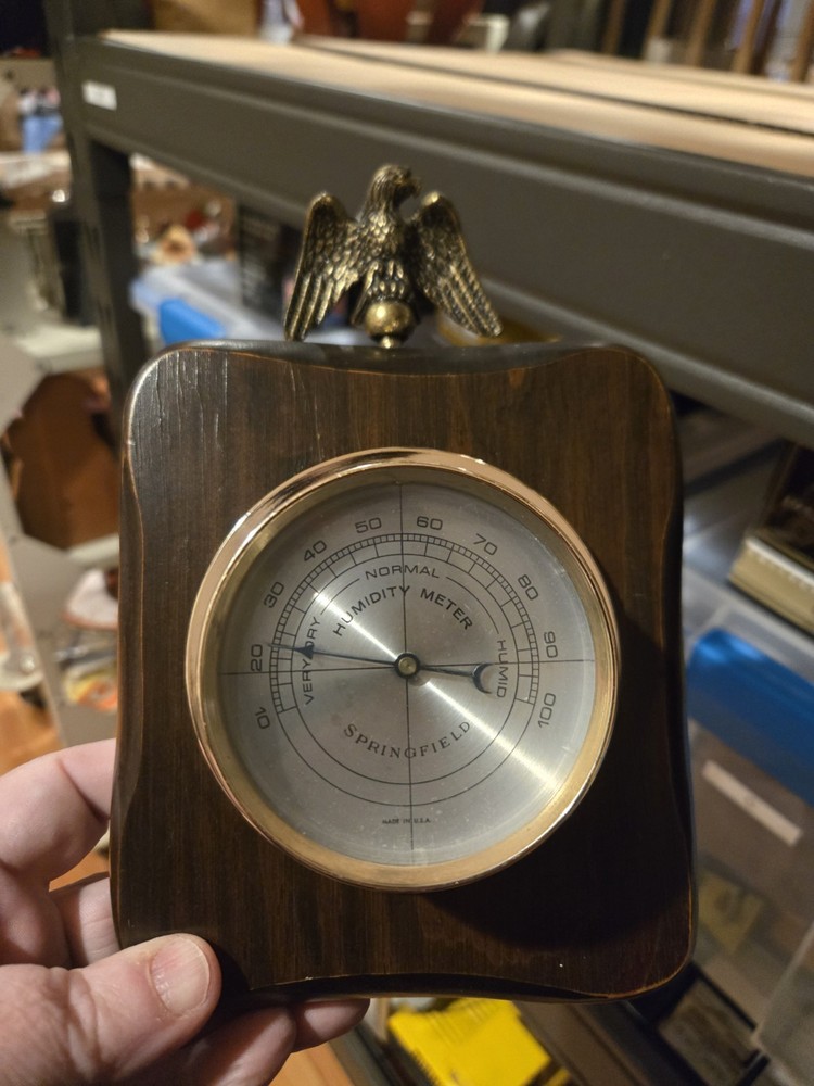 Springfield Vintage Humidity Insrument Meter