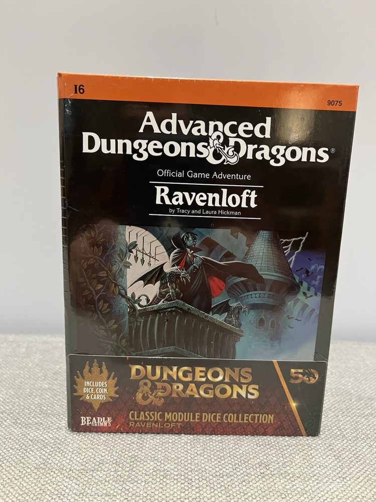 I6 Ravenloft - Dungeons & Dragons - D&D Module Dice Set