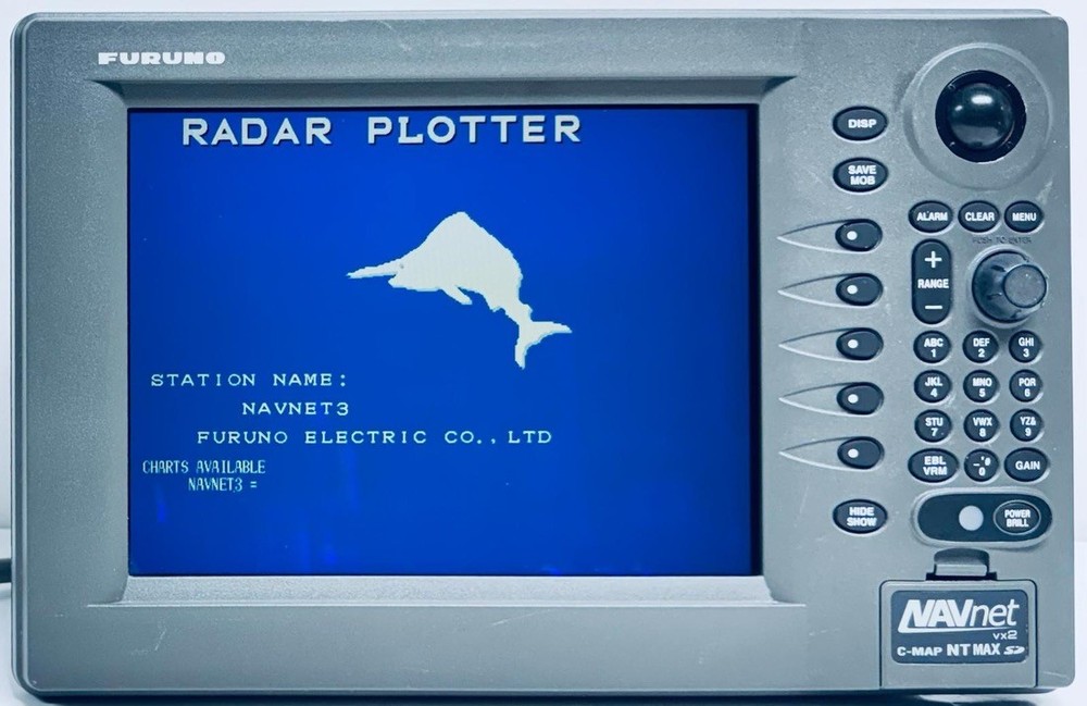 Furuno RDP 149 VX2 10" Navnet GPS Radar Chartplotter Display C-Map Clean