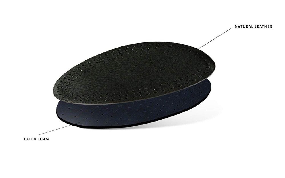 Kaps Halfled Half Insoles - Comfortable Leather & Latex - Inserts
