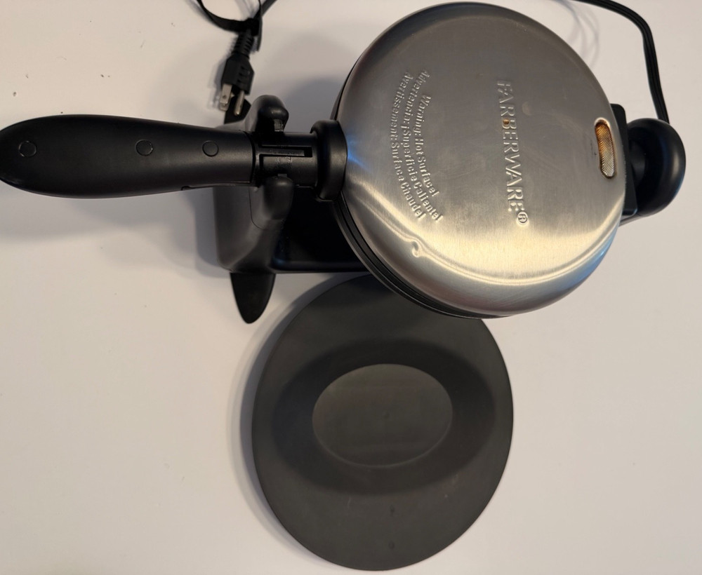 Farberware Stainless Waffle Maker Model 104553