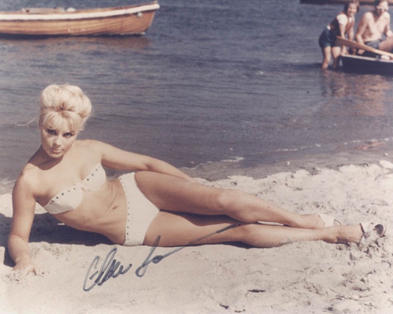 ELKE SOMMER - PHOTOGRAPH SIGNED