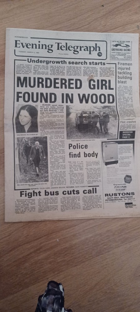 Peterbrough Evening Telegraph March 4, 1980
