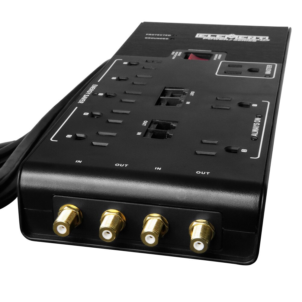 *OPEN BOX* Element-Hz™ Smart Surge Protector (3600 Joules, 8 Outlets)