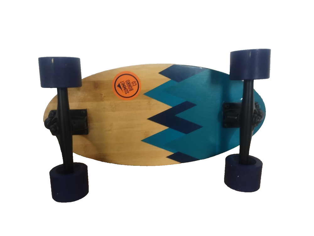 Summit Board Co Eggboard skateboard Mini Short Longboard 19x9 deck. Portable