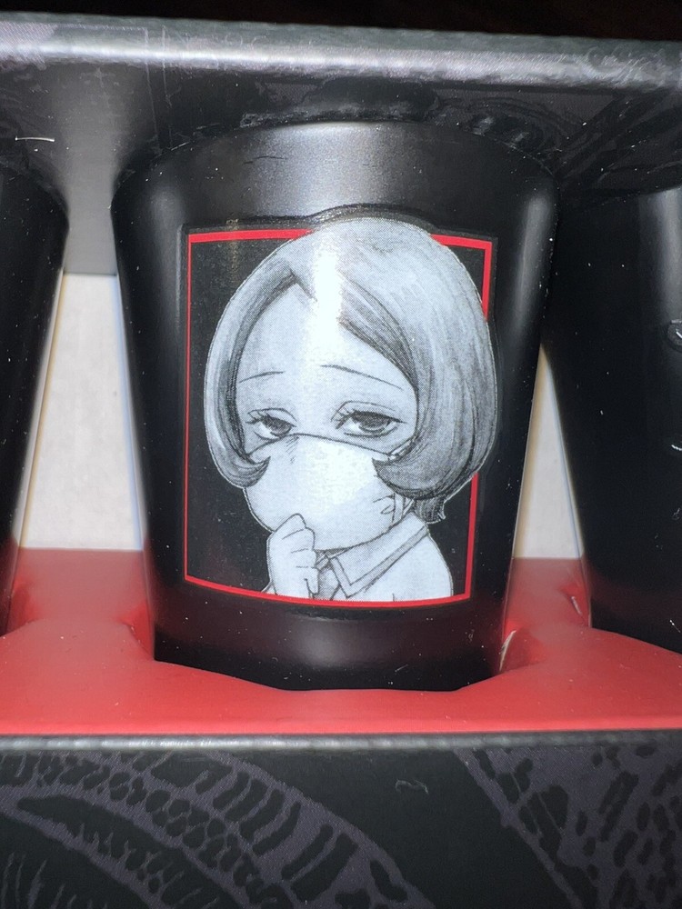 Junji Ito Collection 4 Shot Glasses/Shooters