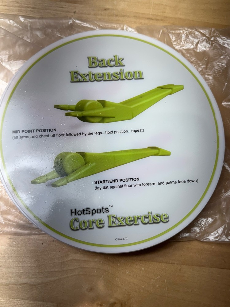 HotSpots Core Exercise Set Circuit Station 12 Discs