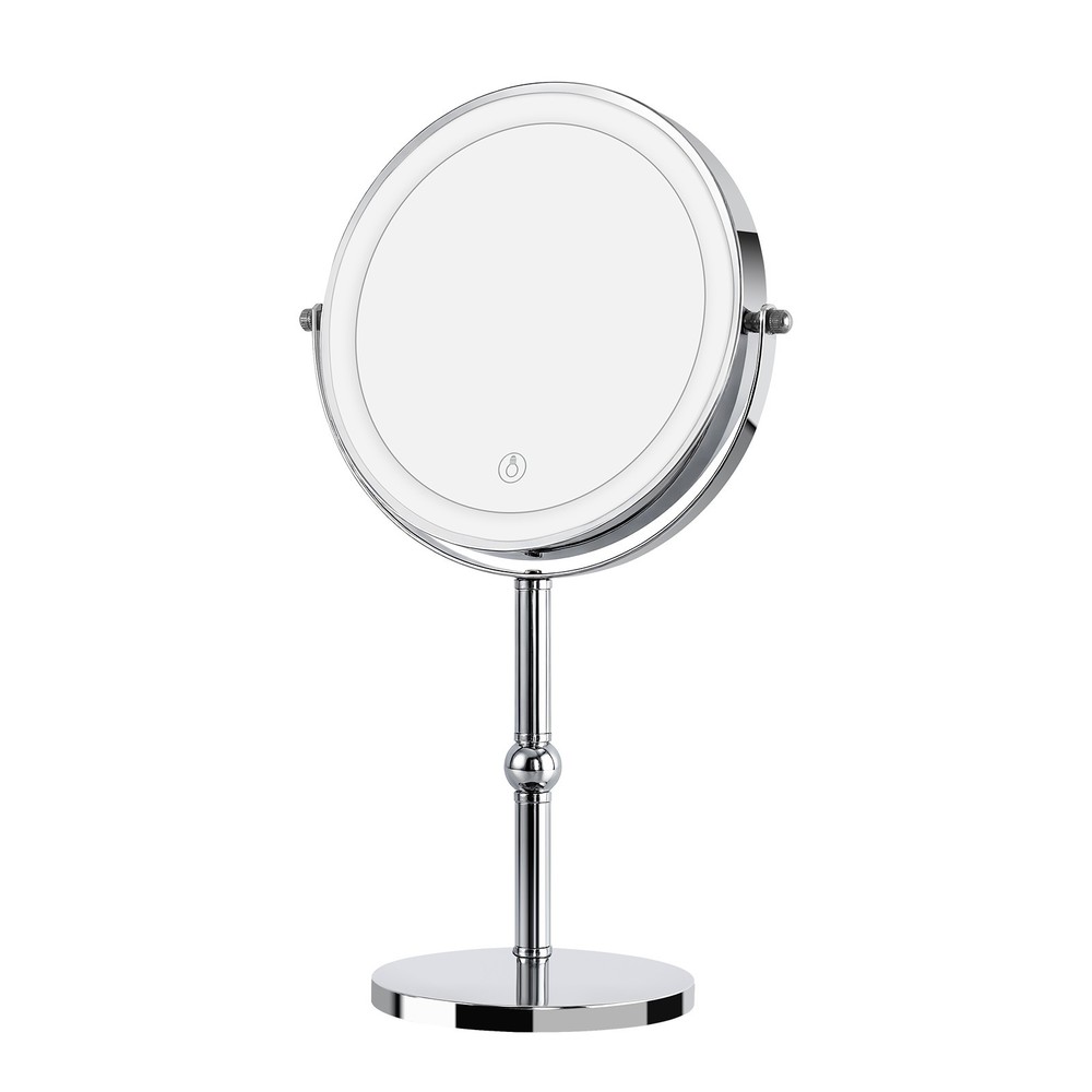 Lighted Makeup Mirror with Brighter Lights,1x/10xTrue HD Magnifying Tabletop Van