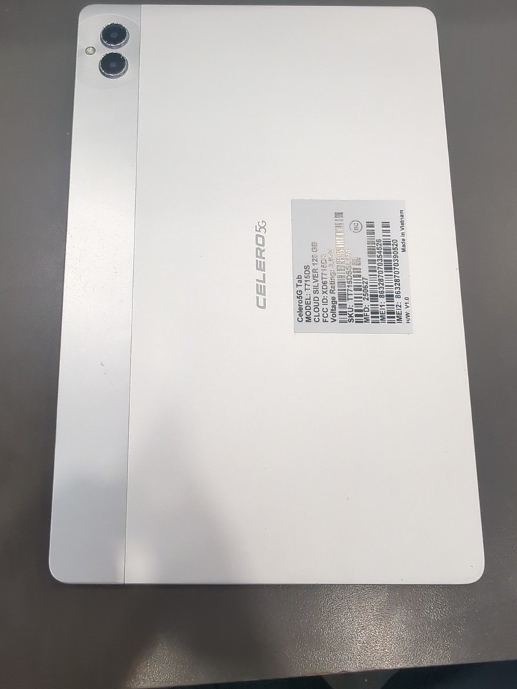 Celero 5G Tab T715DS 128GB Silver