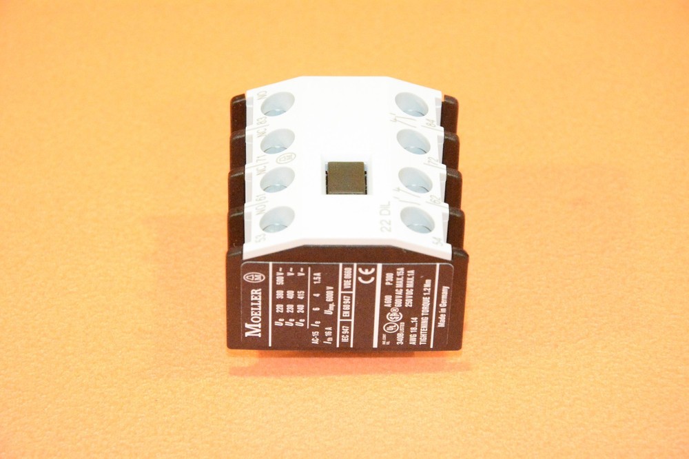 Moeller 22DIL auxiliary switch module 5 pieces