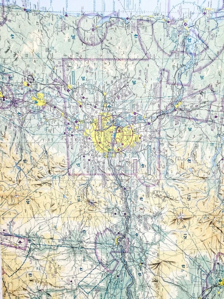 Seattle Sectional Aeronautical Chart 72nd Ed. 2006