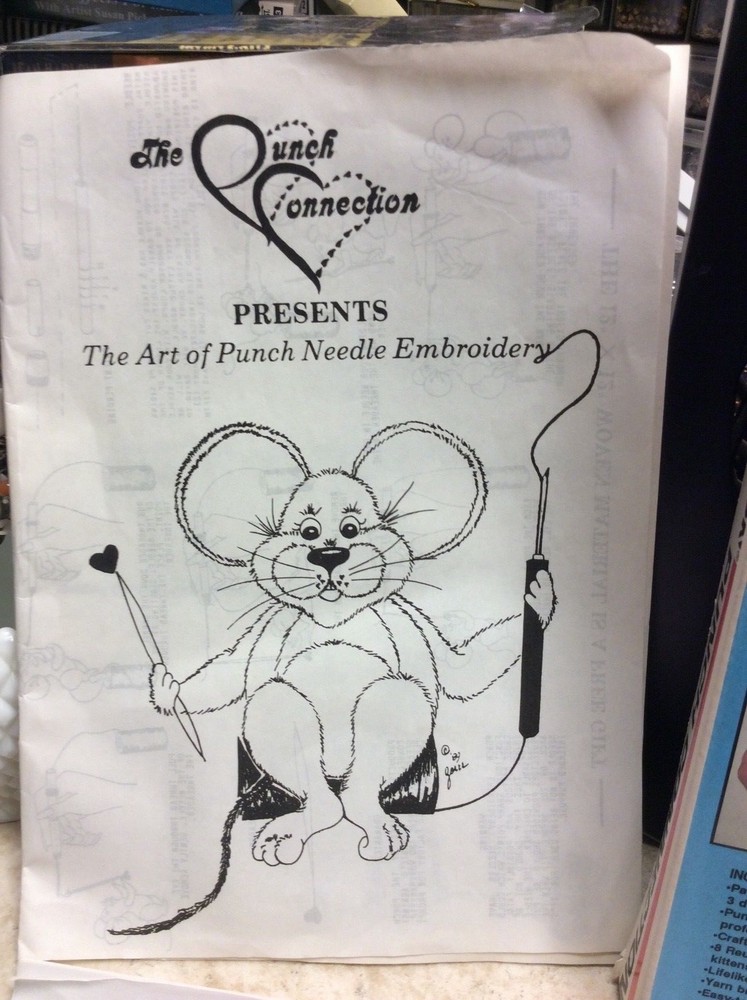 Emson Punch Loop Embroidery Connection Yarn Sculpture Craft Kit