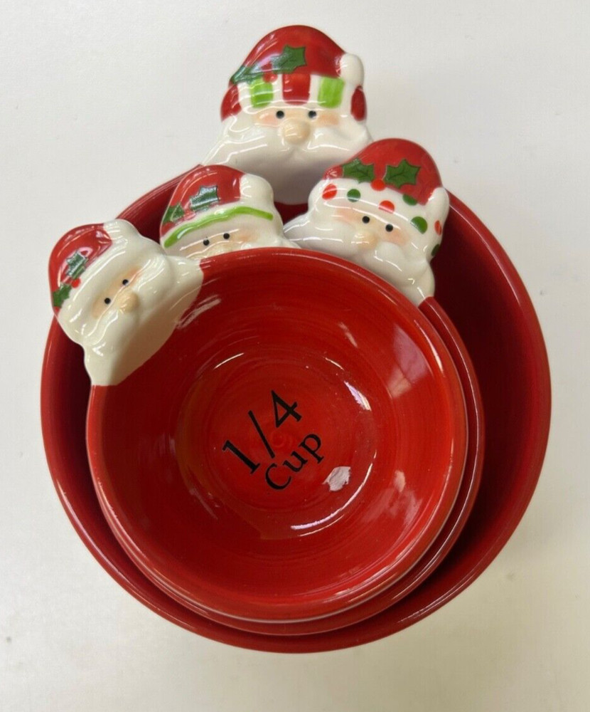 Christmas GANZ Santa Measuring Cup Set