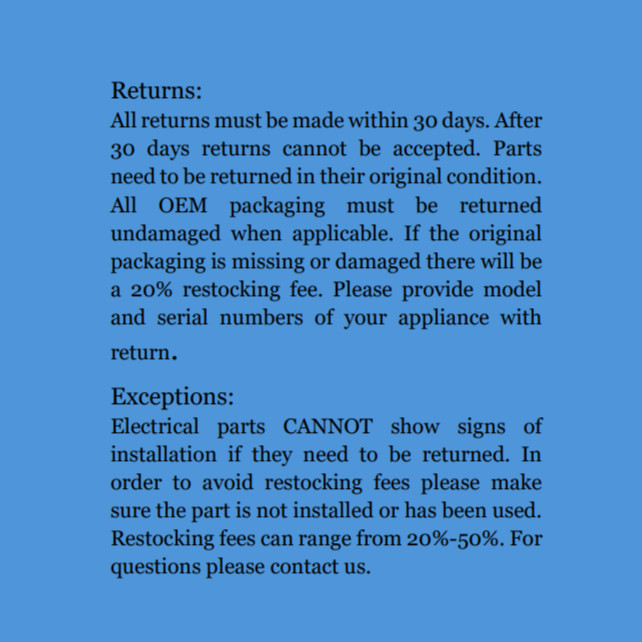 Whirlpool Range Bake Element 326791