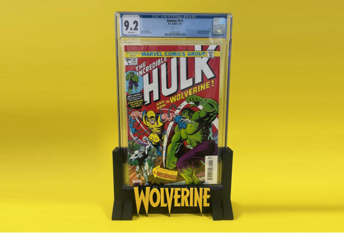 Graded Comic Book Stand Display w/ logo! Can Make Custom Orders! CGC and CBCS