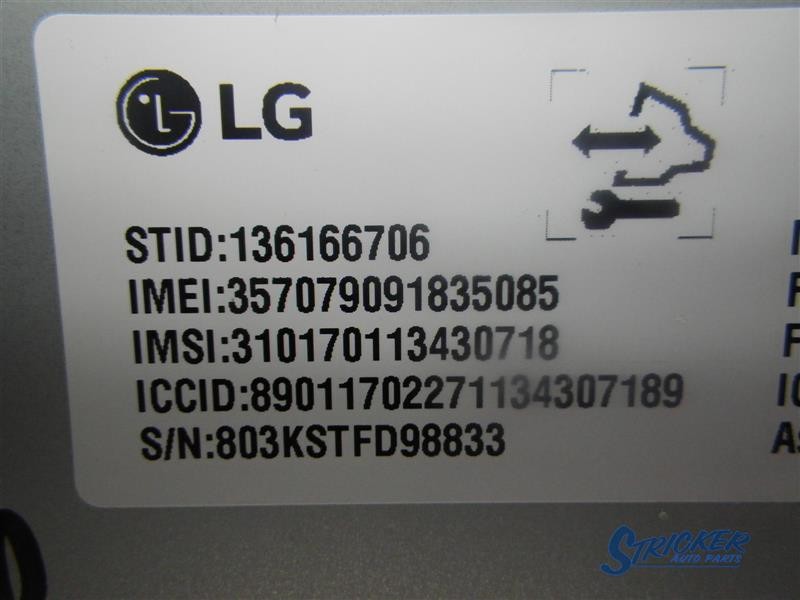 Chevrolet Silverado 1500 2018 Telematics Interface Module 84293872 2150