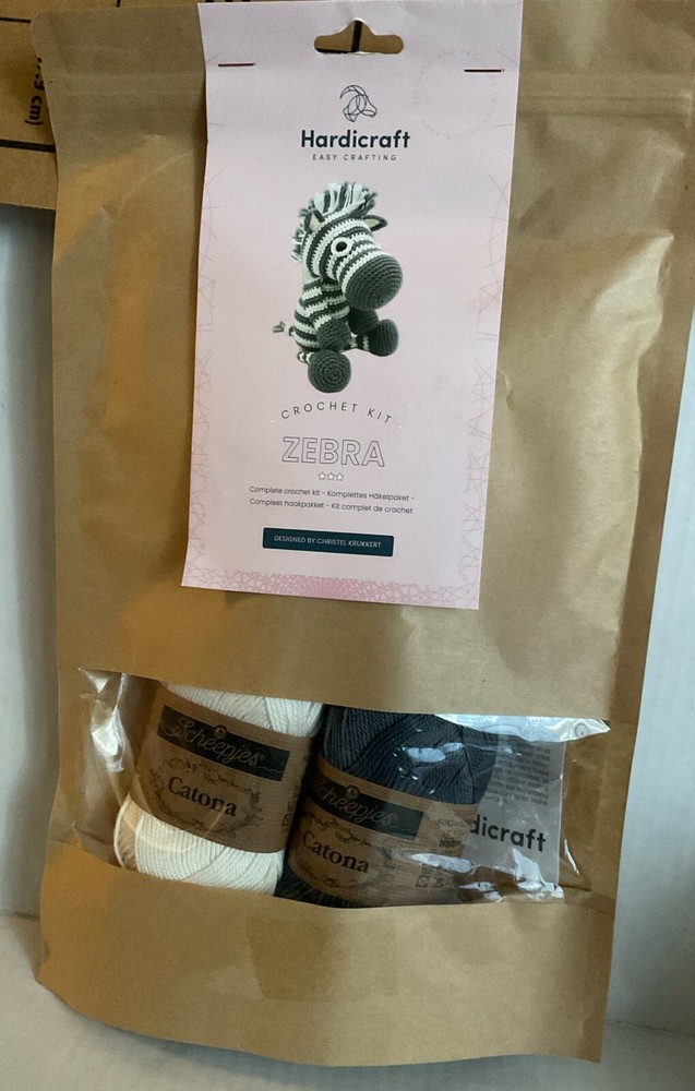 Handicraft Zebra Crochet Kit
