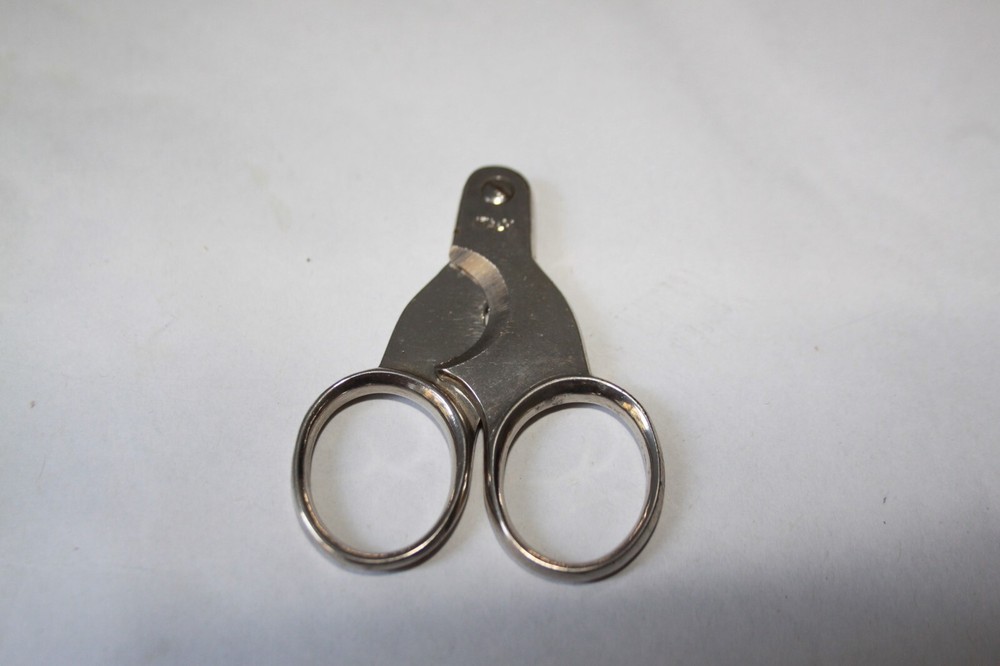 2 German Solingen Steel Cigar Scissors