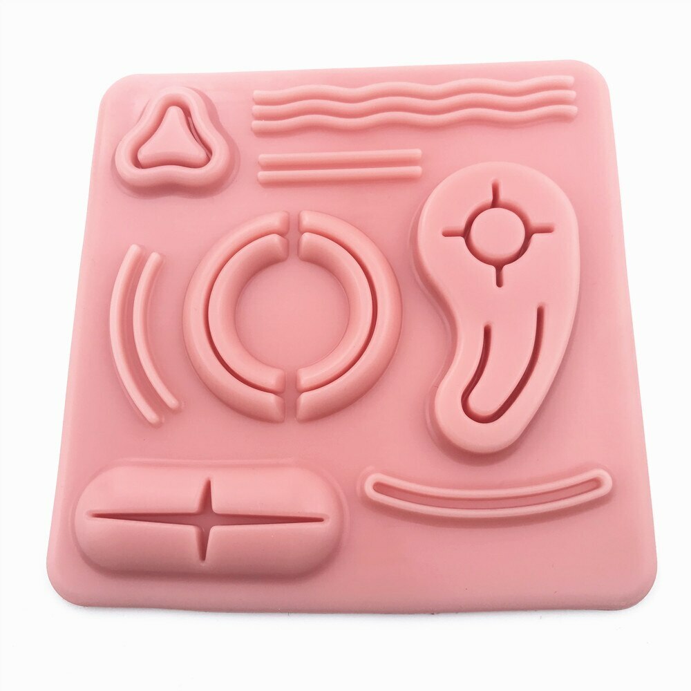 Laparoscopic simulator 3D Silicone Suture Practice Pad Suture module