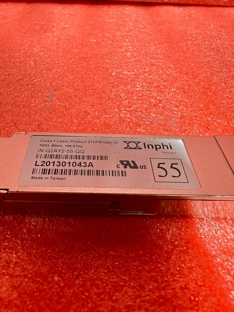 INPHI IN-Q2AY2-55-QQ 100G 80KM 195.5THZ TRANSCEIVER MODULE