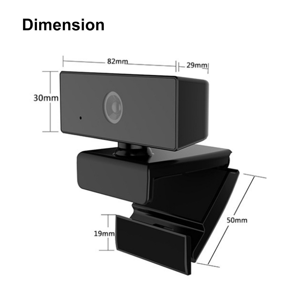 HD 1080P Webcam with Microphone Fast Autofocus Webcam USB Computer Camera