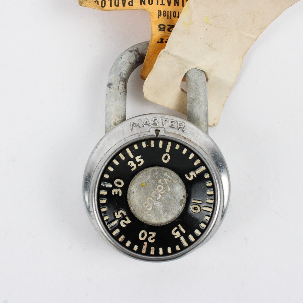 VTG Master Lock Co. Padlock with Combination