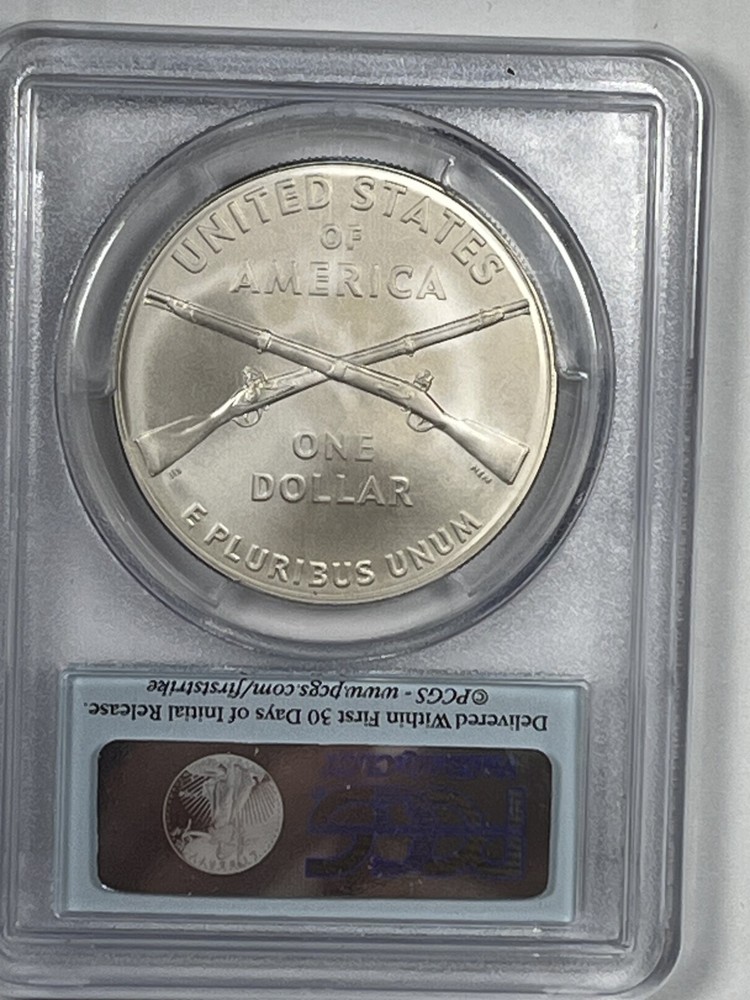 2012-W Infantry Commemorative Silver Dollar : PCGS MS70 First Strike