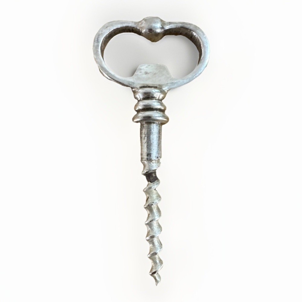 Key Shaped Metal Wine Bottle Corkscrew