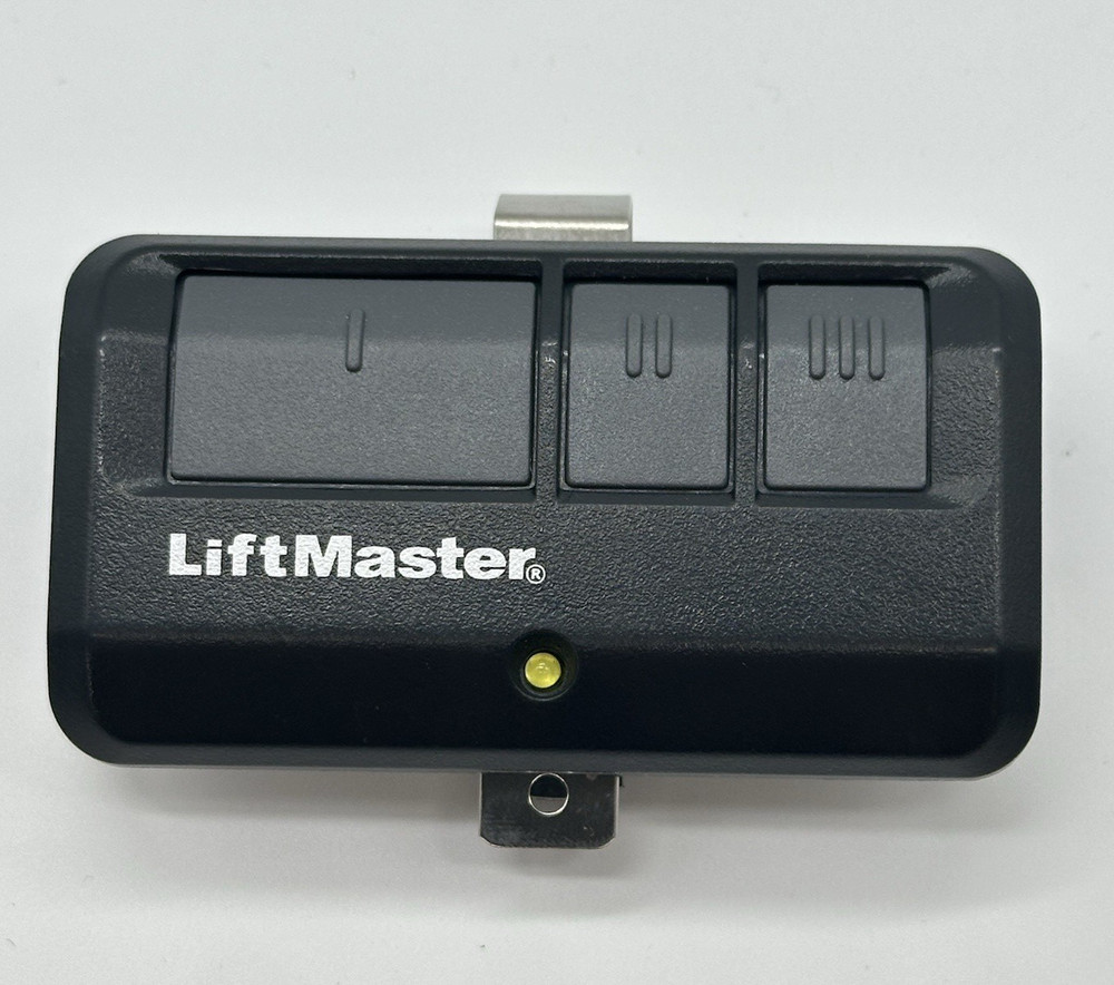 893 LM LiftMaster 3Button Remote Transmitter Garage Security black