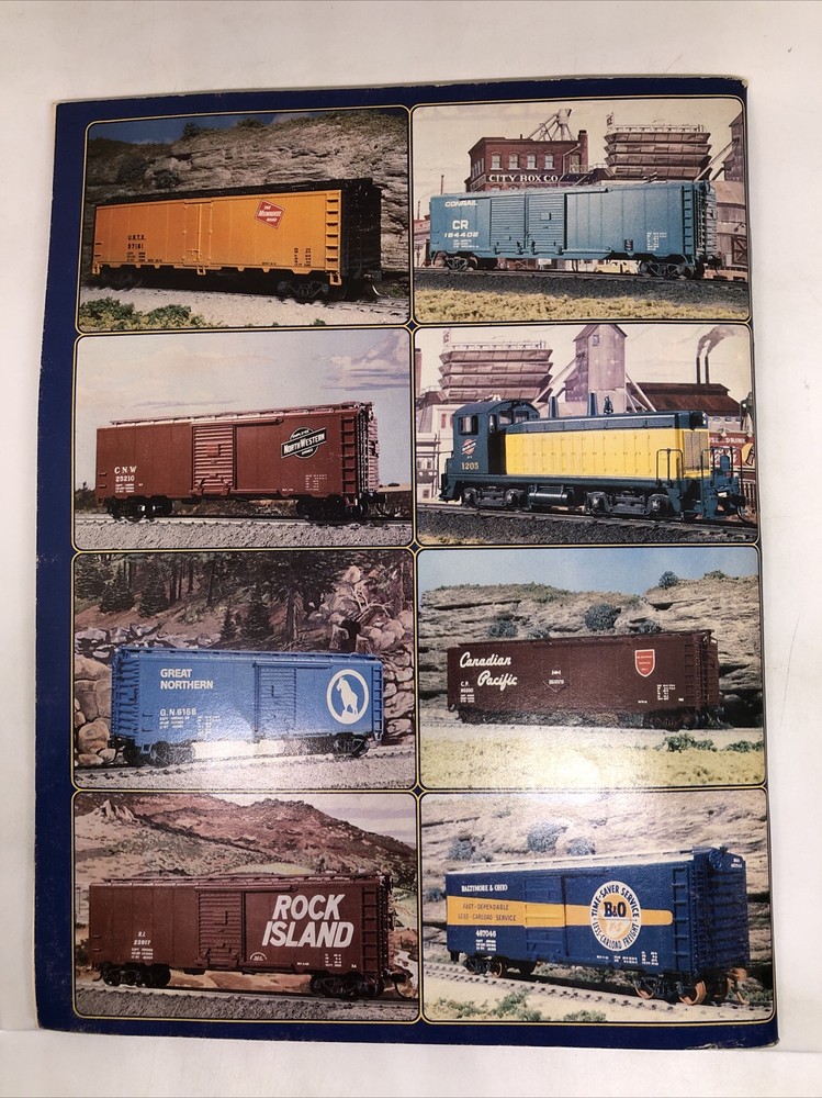 Walthers 50th Anniversary Decal Catalog & Reference Manual 1981 Model Trains