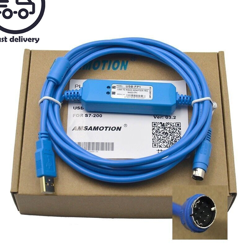 USB-FP1 FOR Panasonic Programming usb-fp1 Cable for FP1 PLC 1PC Support WIN7