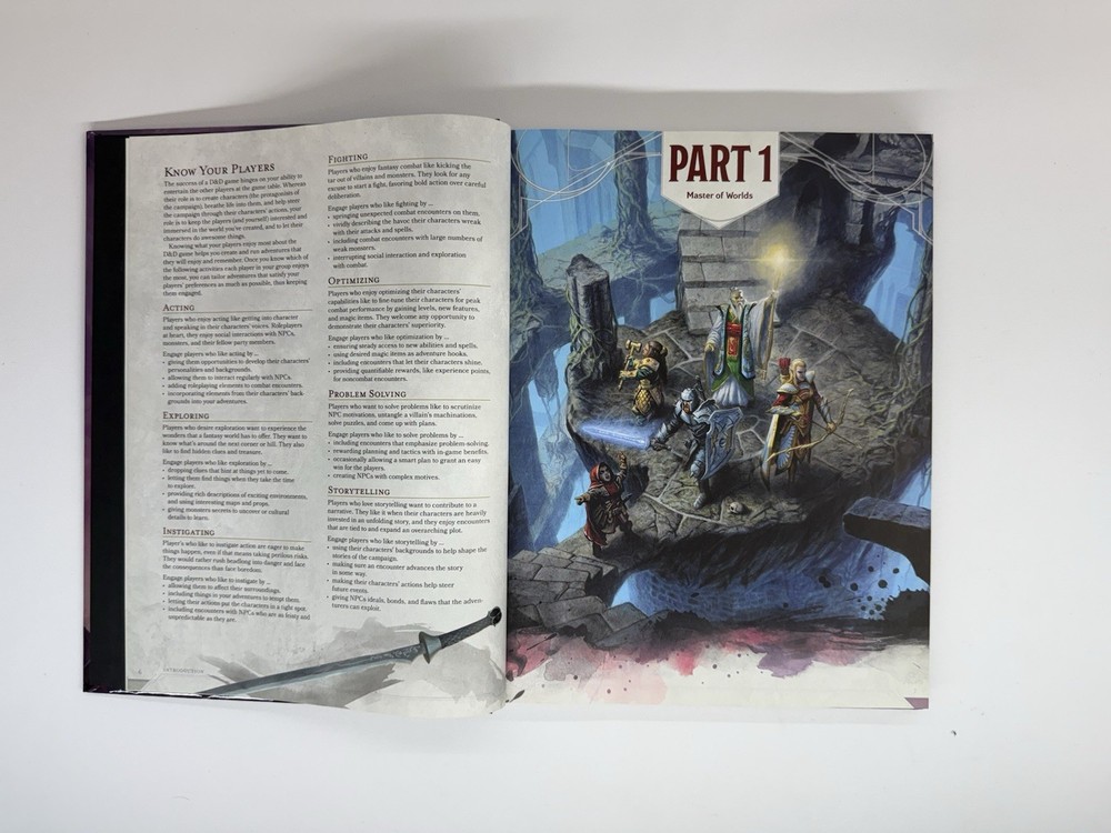 Dungeons & Dragons Dungeon Master's Guide Hardcover, 2014 1st Printing