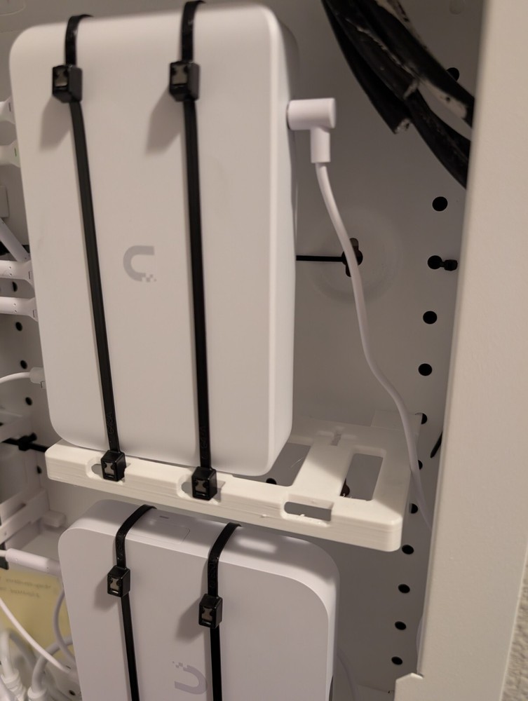 x2 Leviton Structured Media Enclosure Shelf