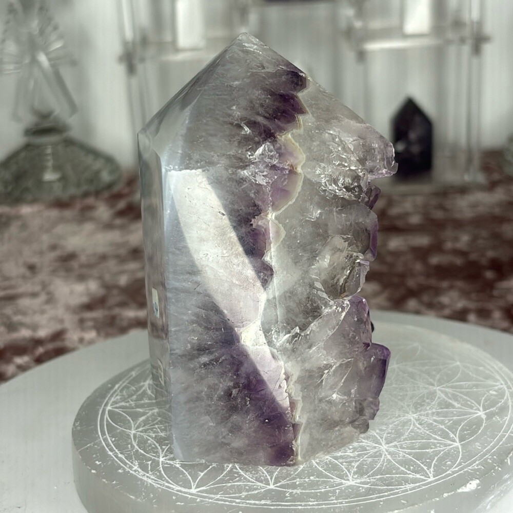 Amethyst Druzy Tower- ADT601