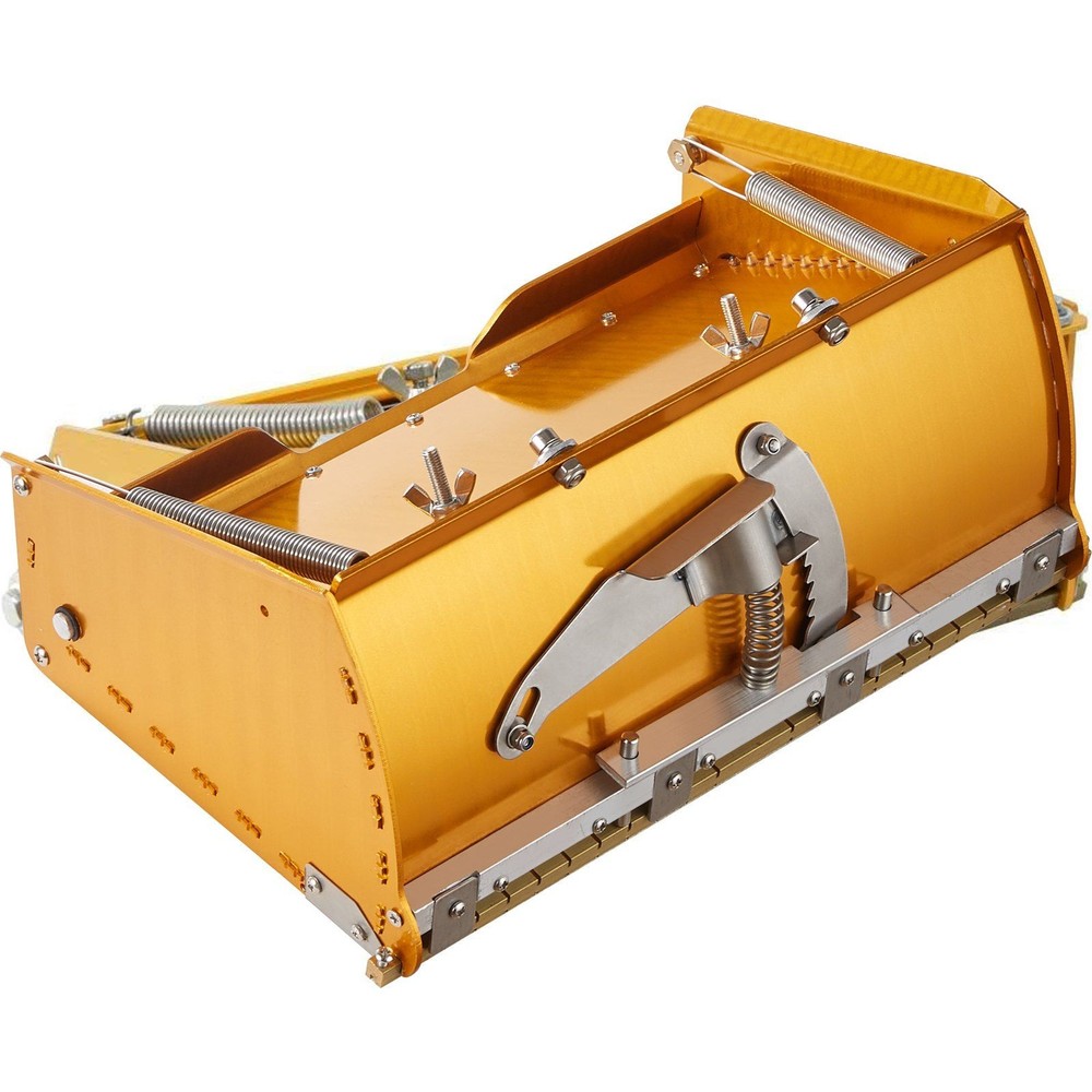 Efficient 10in Finishing Mud Box Aluminum with Stainless Blade Pair