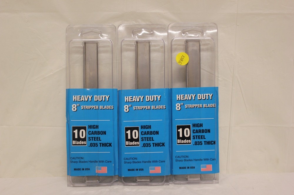 3x Bon 14-714 8" Stripper Blade 10 Pack NIB E5