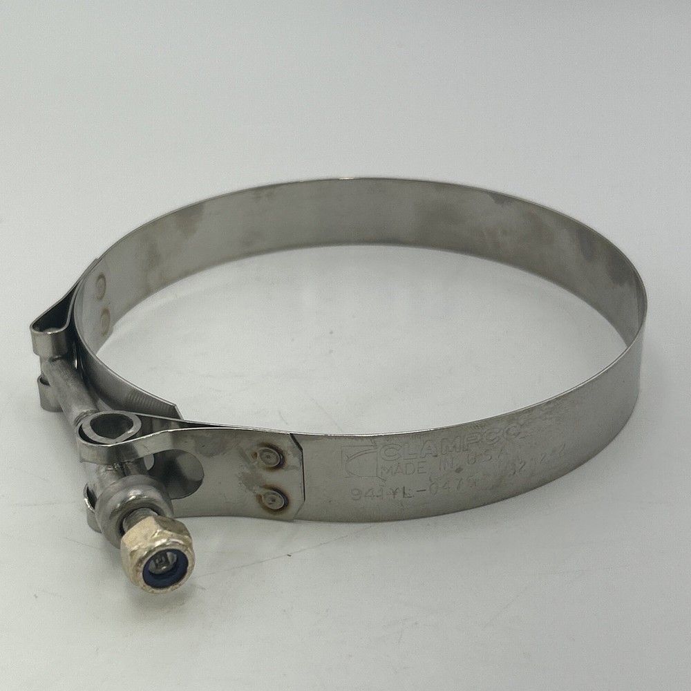 CLAMPCO 316 Stainless Steel Clamps 941YL-0475	Min 4.53" 4.88" Max