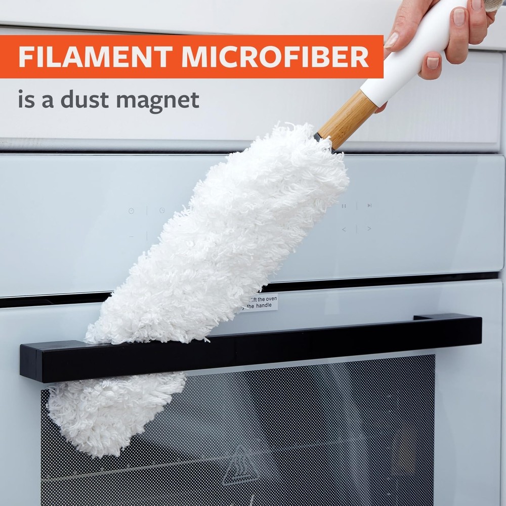 Full Circle Replacement Head Dust Whisperer Microfiber Duster