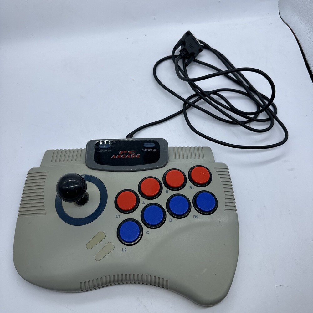 PC Arcade PS 1 Joystick Serial SV-248 Game Console Controller Pre Owned