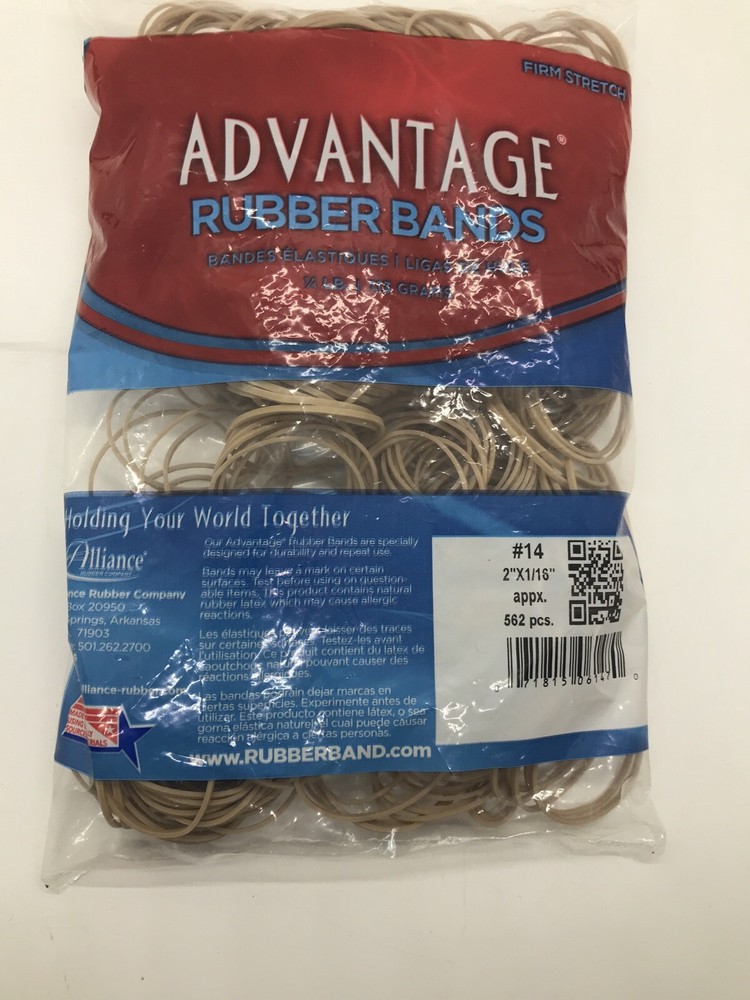 Bag Of 562 #14  Rubberbands