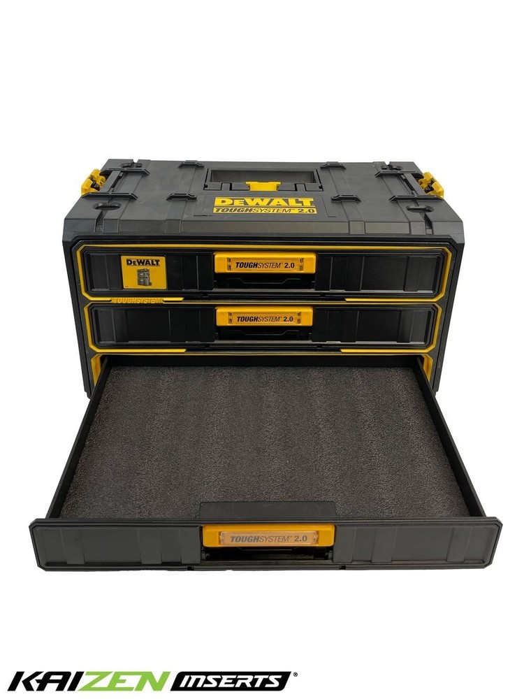 DeWalt ToughSystem 2.0 3 Drawer Unit - (Kaizen Inserts Only)