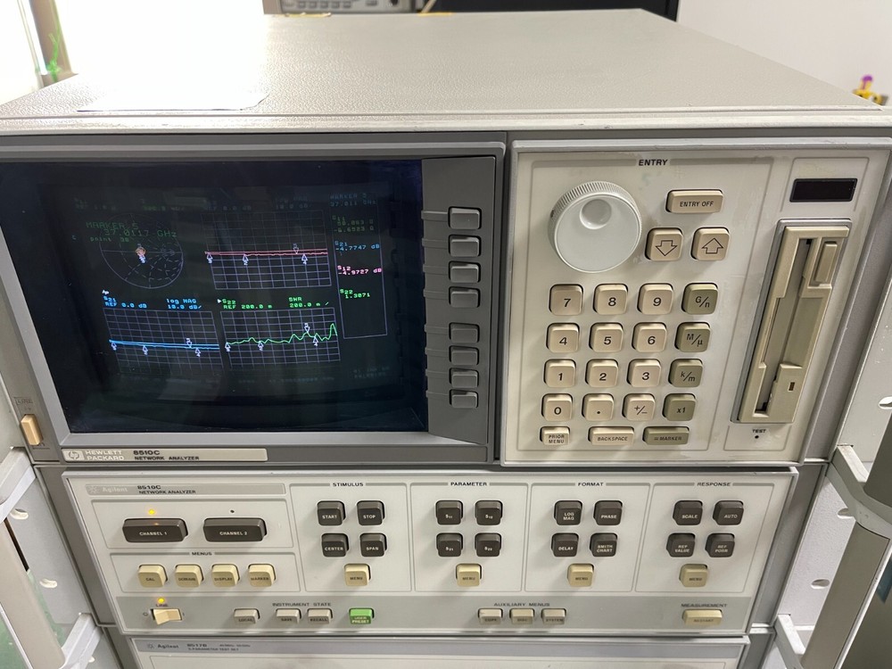 HP Agilent 8510C Network Analyzer System IF Detector_3901A08102