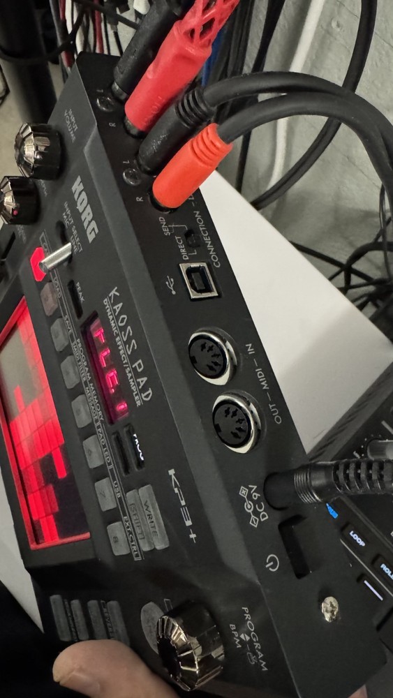 Korg Kaoss Pad KP3+ Dynamic Effect Effector Sampler with Touch Pad