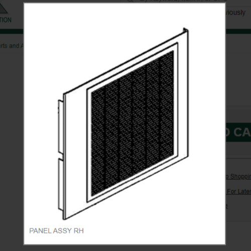 PANEL ASSY RH #2101483-03S