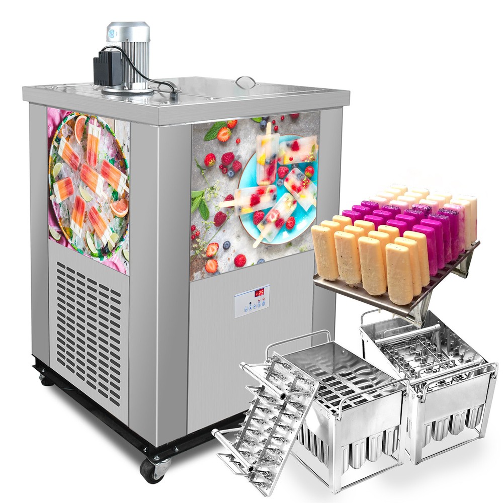 Kolice Commercial 2 molds ice Popsicle Machine,ice pop Machine,ice Lolly Maker
